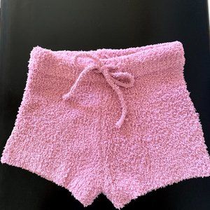 Forever 21 Women's Pink Fuzzy Shortss